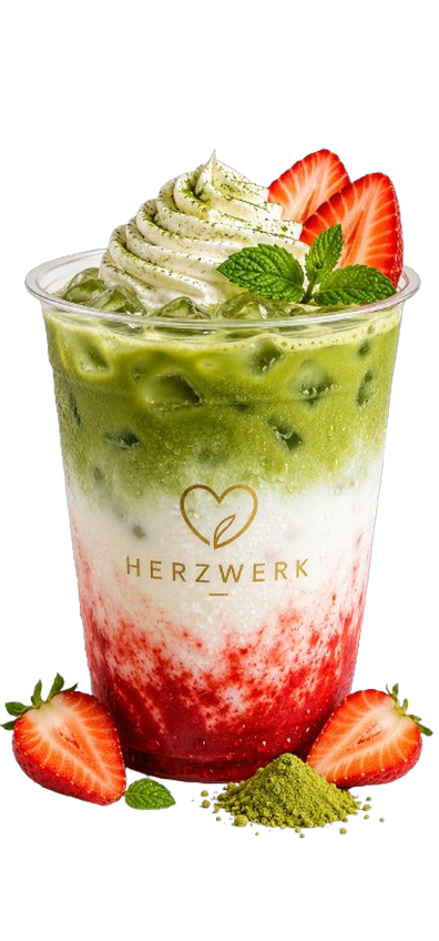 HERZWERK Strawberry Matcha